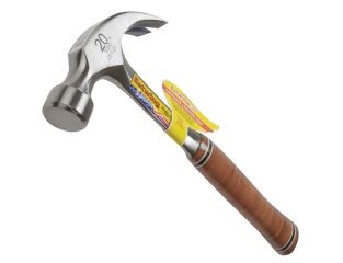 Estwing E20C Curved Claw Hammer - Leather Grip 560g (20oz) ESTE20C