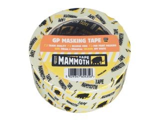 Everbuild Mammoth Retail Masking Tape 50mm x 50m EVB2MT50