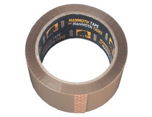 Everbuild Retail/Labelled Packaging Tape 48mm x 50m Brown EVB2PTBN48