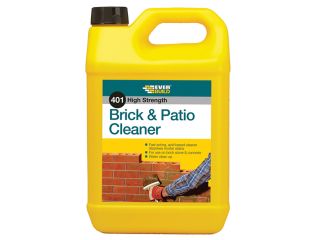 Everbuild 401 Brick & Patio Cleaner 5 litre EVBBC5L