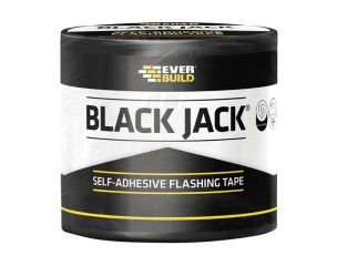 Everbuild Black Jack® Flashing Tape, DIY 225mm x 3m EVBFLDIY225