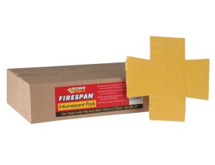 Everbuild Firespan Intumescent Double Socket Pad (Box 20) EVBFSPANDBLE