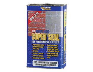Everbuild 408 Super Seal (Exterior Wall Seal) 5 Litre EVBWALLSEAL5
