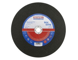 Faithfull Metal Cut Off Disc 300 x 3.5 x 22.23mm FAI3003522M