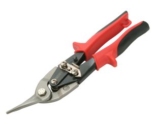Faithfull Red Compound Aviation Snips Left Cut 250mm (10in) FAIAS10R