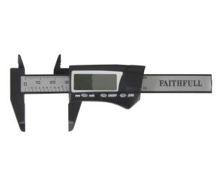 Faithfull Mini Digital Caliper 75mm Capacity FAICALDIG75