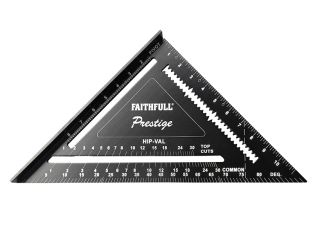 Faithfull Prestige Quick Square Black Aluminium 300mm (12in) FAICSQ12CNC