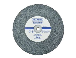 Faithfull General Purpose Grinding Wheel 200 x 25mm Coarse Alox FAIGW20025C