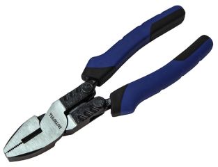 Faithfull High-Leverage Combination Pliers 200mm (8in) FAIPLHLC8