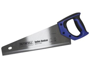 Faithfull Toolbox Hardpoint Handsaw 350mm (14in) 16 TPI FAISAWTB14