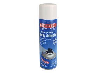 Faithfull Spray Adhesive Non-Chlorinated 500ml FAISPRAYAD