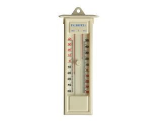 Faithfull Thermometer Press Button Max-Min FAITHMMBUTMF