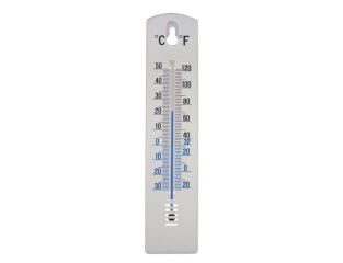Faithfull Wall Thermometer - Plastic 200mm FAITHPLASTIC