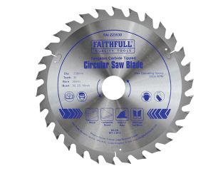 Faithfull TCT Circular Saw Blade 235 x 35mm x 30T POS FAIZ23530