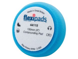 Flexipads World Class Blue Compounding / Polishing Foam 150 x 50mm GRIP® FLE44115