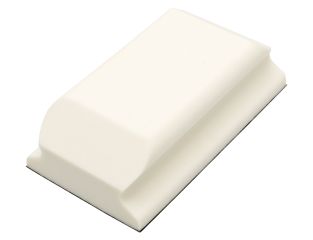 Flexipads World Class Hand Sanding Block Shaped White PUR GRIP® 70 x 125mm FLE93070