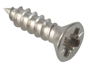 ForgeFix Self-Tapping Screw Pozi Compatible CSK A2 SS 1/2in x 6 ForgePack 40 FOR184546