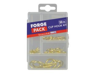 ForgeFix Cup Hook Kit ForgePack 30 Piece FORFPCUPSET