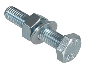 ForgeFix High Tensile Set Screw ZP M10 x 50mm Forge Pack 2 FORFPHBN1050