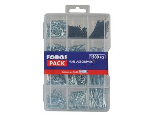 ForgeFix Assorted Nail Kit ForgePack 1200 Piece FORFPNLSET