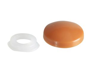 ForgeFix Domed Cover Cap Light Brown No. 6-8 Forge Pack 20 FORFPPDT4