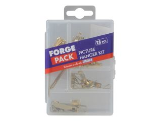 ForgeFix Picture Hook Kit ForgePack, 28 Piece FORFPPICTSET