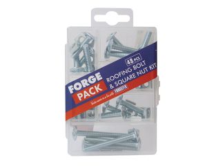 ForgeFix Roofing Bolt Kit ForgePack 48 Piece FORFPRBNSET