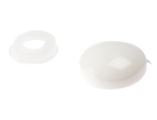 ForgeFix Domed Cover Cap White No. 6-8 Bag 25 FORPDT0M