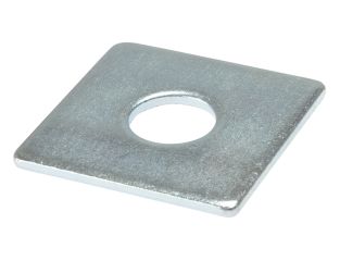 ForgeFix Square Plate Washer ZP 50 x 50 x 12mm Bag 10 FORSQPL5012M