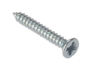 ForgeFix Self-Tapping Screw Pozi Compatible CSK ZP 1/2in x 6 Box 200 FORSTCK126Z