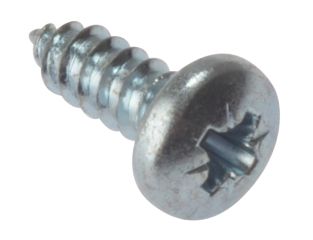 ForgeFix Self-Tapping Screw Pozi Compatible Pan Head ZP 1.1/2in x 10 Box 200 FORSTP11210Z