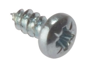 ForgeFix Self-Tapping Screw Pozi Compatible Pan Head ZP 1/2in x 4 Box 200 FORSTP124Z