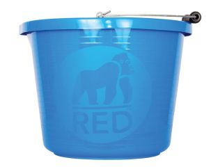 Red Gorilla Premium Bucket 14 litre (3 gallon) - Blue GORPRMBL