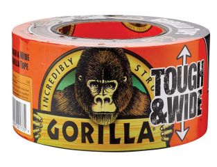 Gorilla Glue Gorilla Tape® Tough & Wide 73mm x 27m Black GRGGTTW