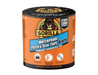 Gorilla Glue Gorilla Waterproof Patch & Seal Tape 101.6mm x 3.04m Black GRGPST3