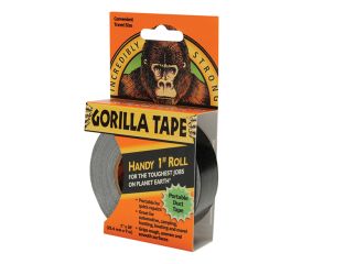 Gorilla Glue Gorilla Tape® Handy Roll 25mm x 9m Black GRGTHR
