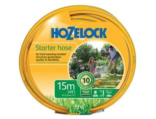 Hozelock Starter Hose 15m 12.5mm (1/2in) Diameter HOZ7215