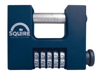 Squire CBW85 Hi-Security Shutter Combination Padlock 83mm HSQCBW85