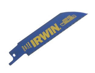 IRWIN® 418R Sabre Saw Blade for Metal Cutting 100mm Pack of 5 IRW10504148