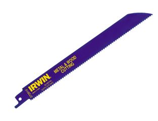 IRWIN® Sabre Saw Blade 810R 200mm Metal & Wood Cutting Pack of 5 IRW10504157
