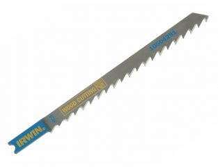 IRWIN® U111C Jigsaw Blades Wood Cutting Pack of 5 IRW10504290