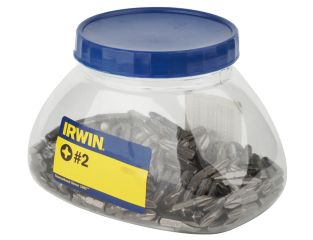 IRWIN® Sweetie Jar Pozidriv PZ2 Bits (Pack 250) IRW10504383