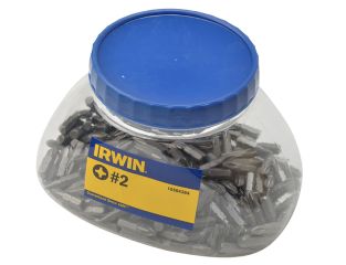 IRWIN® Grabit Jar Screwdriver Bits PH2 (Pack 250) IRW10504384