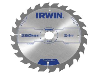 IRWIN® General Purpose Table & Mitre Saw Blade 250 x 30mm x 24T ATB IRW1897210