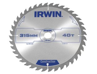 IRWIN® General Purpose Table & Mitre Saw Blade 315 x 30mm x 40T ATB IRW1897214