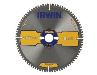IRWIN® Multi Material Circular Saw Blade 250 x 30mm x 84T TCG IRW1897443