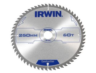 IRWIN® General Purpose Table & Mitre Saw Blade 250 x 30mm x 60T ATB IRW1907700