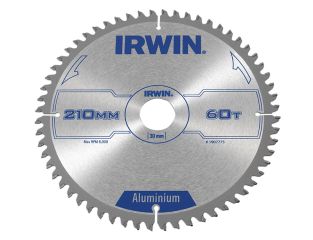IRWIN® Professional Aluminium Circular Saw Blade 210 x 30mm x 60T TCG IRW1907775