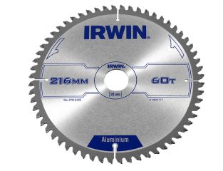 IRWIN® Professional Aluminium Circular Saw Blade 216 x 30mm x 60T TCG IRW1907777