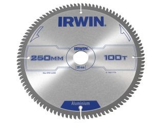 IRWIN® Professional Aluminium Circular Saw Blade 250 x 30mm x 100T TCG IRW1907779